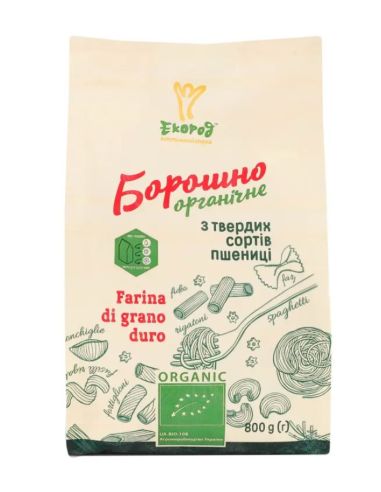 Борошно з твердих сортів пшениці...